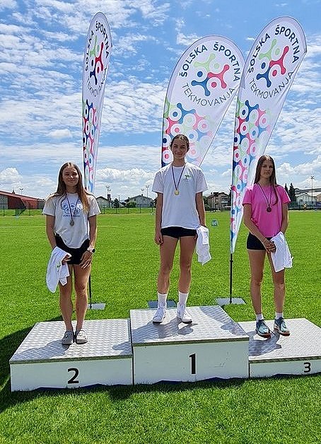 Mlada Veronika Ferjančič državna prvakinja v skoku v višino