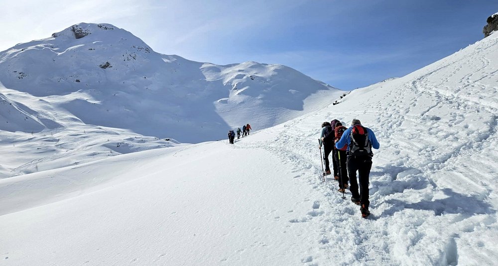 Zimski vzpon na Komno in Bogatinsko sedlo